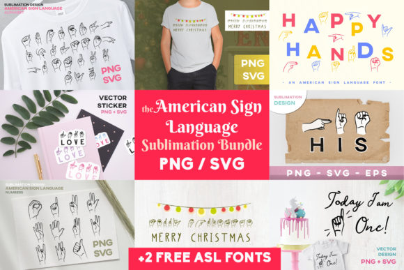 ASL Sublimation Sign Language Bundle Review
