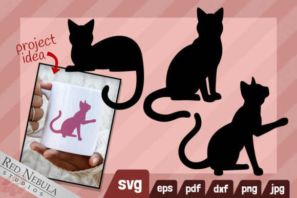 Cat Clipart Housepets Series for Crafts and Creative Design