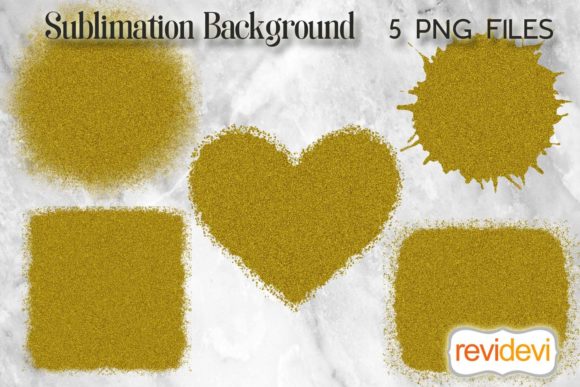 Gold Glitter Sublimation Background for Web and Editorial Design