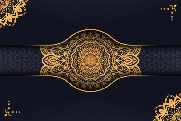 Luxury Mandala Background Design for Crafting and Printables