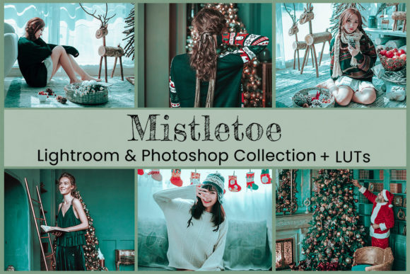 Mistletoe Lightroom Preset Photoshop LUT for Actions Amp