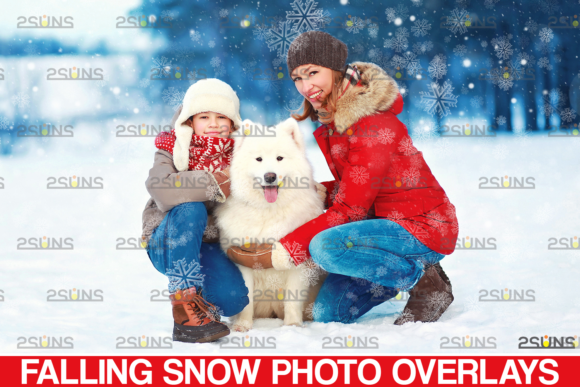 Snow Flake Overlays Photoshop Overlay Review