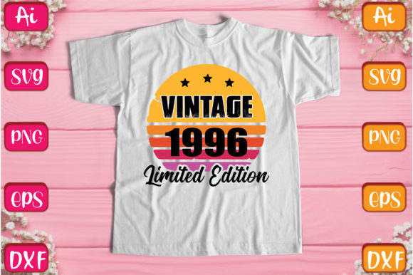 Vintage 1996 Limited Edition T-Shirt Designs